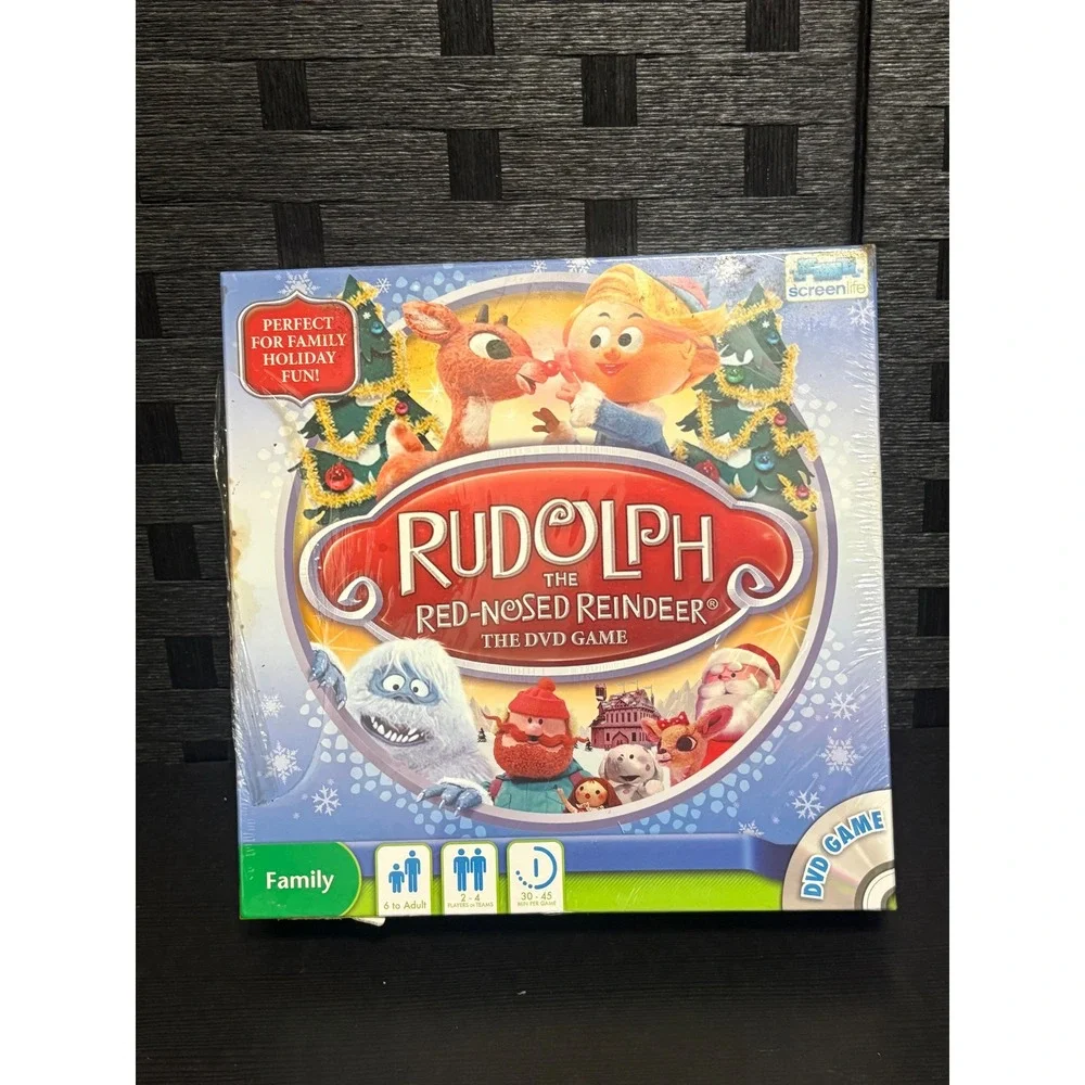 Rudolph The Red Nosed Reindeer The DVD Game Holiday Family New Christmas Sealed